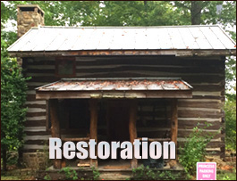 Historic Log Cabin Restoration  Blissfield, Ohio